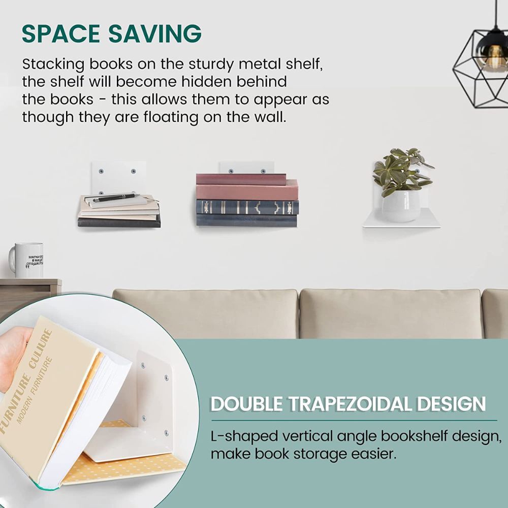 5 Floating Bookshelves: The Cool, Inexpensive Home Decor Trend for 2023